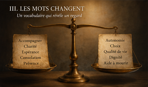Les mots d'hier et d'aujourd'hui pour parler de la fin de vie
