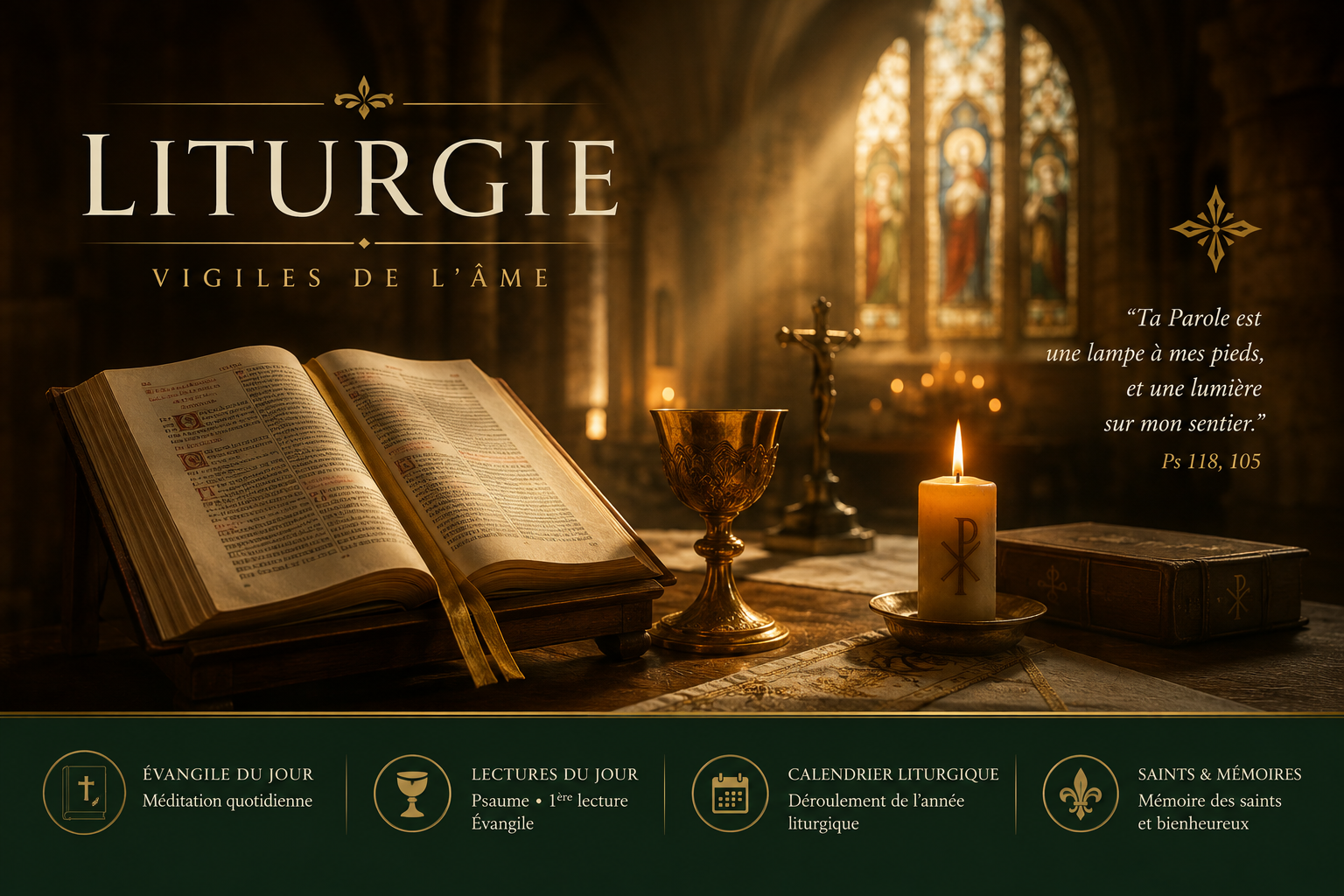 Liturgie quotidienne — Vigiles de l'Âme